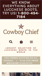 Mobile Screenshot of cowboychief.com